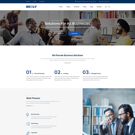 Corporate Homepage